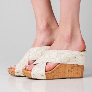 Madden Girl Lace Wedges